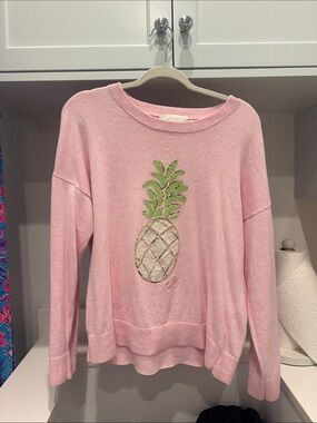 Lilly Pulitzer Pink Pineapple Sweater